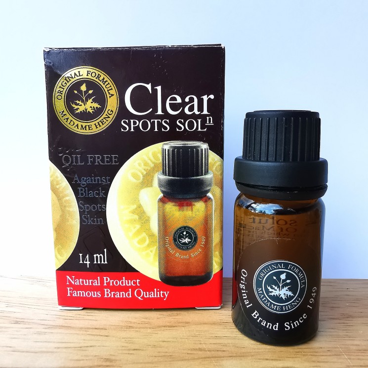 "Сlear Spots Sol" от пигментных пятен и веснушек. (Madame Heng)