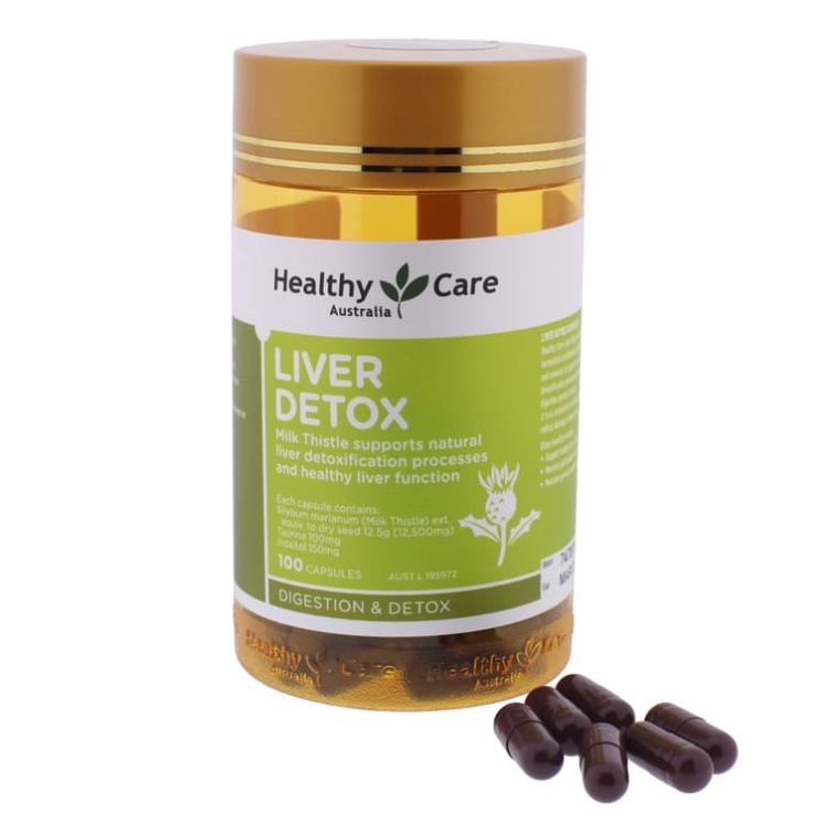 Детокс печени Liver Detox ( Для очищения печени Healthy Care)