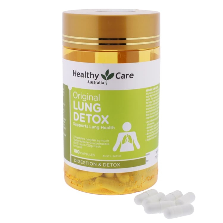 Детокс легких Lung Detox (Для бронхо-легочной системы Healthy Care)