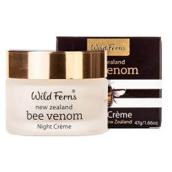 Ночной крем для лица с с пчелиным ядом и медом Манука 80+
