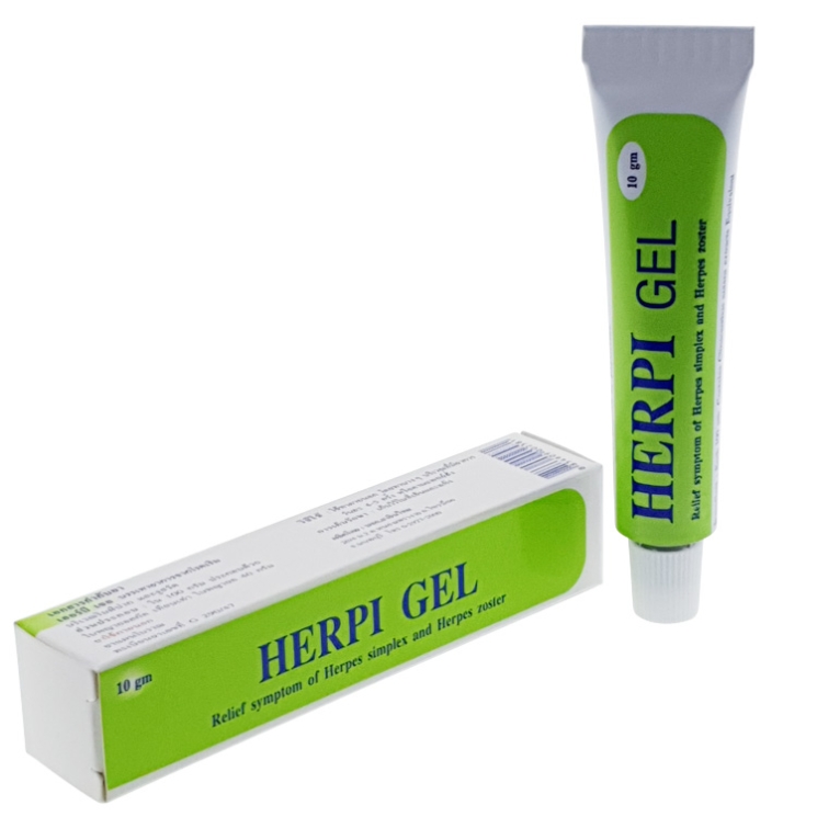Гель при герпесных поражениях  (Herpi gel Yanhee Co Ltd)